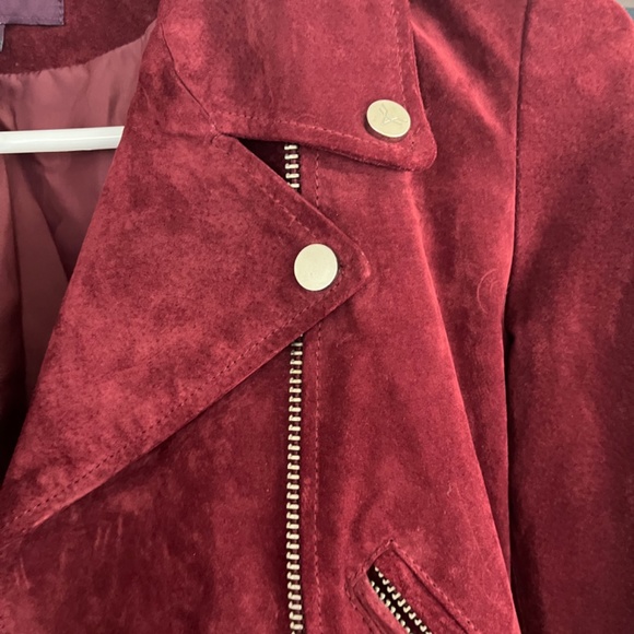 Vigoss suede Moto Jacket - Picture 3 of 5